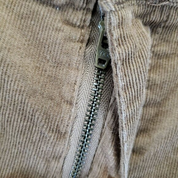 Antonio Melani Pants Womens Size 16 Brown Corduroy Stretch Mid Rise Flared Leg - Picture 9 of 11